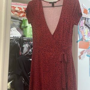 Leopard print romper